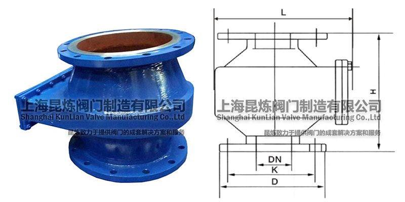 ZGB-II抽屜式阻火器結(jié)構(gòu)圖- 上海昆煉閥門制造有限公司